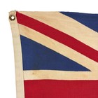 Vintage Cotton Canada Red Ensign Canadian Cloth Union Jack Flag Antique Art