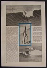 Surfing 1942 California Vintage Pictorial Long Boards Rusty The Surfing Dog