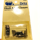 Dritz Adjustable Hook And Eye Closure Waistband 3 Ct Vtg 1991 W Germany Sew New