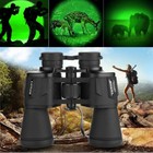 Binoculars 20x50 Zoom Outdoor Travel Compact Telescope Hunting Day Night Vision