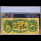 Gold 1875  2 Two Dollars Banknote Collectible With Bag   Certificate