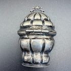 800 Silver Antique Scandinavian Hovedvands  g  scent Box  18th Century Rare  
