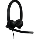 Logitech Core H570e Usb-a Stereo Headset Teams Version In Black - 981-001428