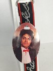Vintage Michael Jackson Stretch Belt Red   Metallic Silver Thread Lee 1984