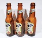 3 Rare Blatz Shorty Pilsener Beer Bottles Milwaukee   s First Beer W slight Damage