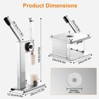 Commercial Baozi Maker Manual Bun Dumpling Maker Stainless Steel Steamed New-