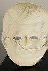 Vintage 1960s Jfk President Kennedy Halloween Costume Mask Ben Cooper