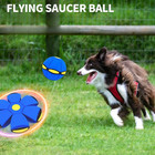 Dog Flying Disc Toy pet Toy Flying Saucer Ball flying Saucer Ball doggy Disc Bal