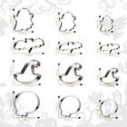 9 Pcs Halloween Cookie Cutters Kit Halloween Party Favors - Shaped In Bat Ghost