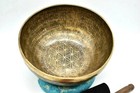 11 Inch Flower Of Life Geometry Singing Bowls -chakra Healing Tibetan Sound Bowl