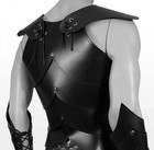 Leather Body Armour Medieval Warrior Cuirass Renaissance Cosplay Costume Larp