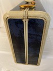 Vintage 1950s Samsonite Shwayder Bros Blue Marbled Train Case Luggage Style 4112