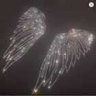 Sparkling Angel Wing Rhinestone Iron-on Transfers For Apparel  Bags home Decor