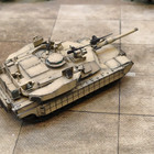 3d Printed 1 72 Us M1a2 Sepv3 Abrams Main Battle Tank Painted Finished Model