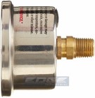 Liquid Filled Vacuum Gauge -30-0 Psi  1 5  Face  1 8  Npt Back Mount