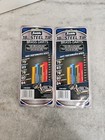 2x New In Package Set Of 3 Franklin 18g Steel Tip Brass Darts