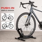 Freestanding Bike Rack Floor Stand Bikes 4 Inch Tire Heavy-duty Steel Indoor
