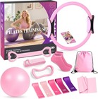13pcs Pilates Equipment Set For Women Home Gym Workout Kit Resistance Bands
