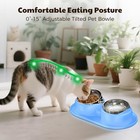 Cat Bowls 2 Stainless Steel Bowl For Pet Dog Water And Food Feeder With Non S   
