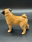 Vintage Beswick Pug Dog Figurine England - Porcelain - Beautiful Expression