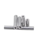 Threaded Standoffs Spacer Aluminum Alloy Round Connector Sleeve Long Nut M2-m3