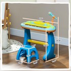 Kids Piano Keyboard  37 Keys Piano For Kids With Microphone  Stool