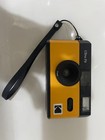 Kodak Ultra F9 Compact Film Camera Yellow Black 35mm Tested Strap Included
