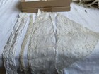 Antique Lace Braids   Trims Off Cuts   Cutters Sew Projects Crafts In Box  20pc
