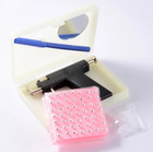 1set Ear Piercing Gun Kit 98 Studs Professional Body Piercing Tool Set - New