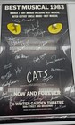 Cats The Musical 1983 Broadway Poster Original Cast Signed Tony Award Winner