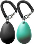 Pet Training Clicker With Wrist Strap For Dogs - 2 Pack  black   Bluegreen 