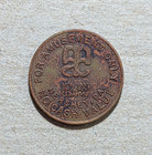 Vintage Hershey Park Token Coin Hershey  Pennsylvania Monorail Amusement Company