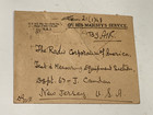 Stamp Cover India Pakistan On His Majesty s Service Air