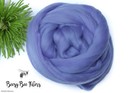 Periwinkle - Merino Wool Roving  Combed Top  For Spinning  Nuno Felting - 2 Oz