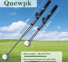 Golf Swing Trainer Aid   Extendable Practice Stick   Portable Golf Training Tool