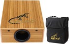 Gecko Travel Cajon Drum - Wooden Percussion Box Musical Instrument With Carry   
