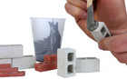 Real Mini Red Bricks With Pallet - Premium Quality - 1 12 Scale  Made In Usa