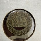 Vintage Transit Token Silver Tone Seattle Quincy Bus Set 16mm