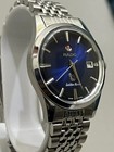 Rado Golden Horse Blue Dial Vintage Automatic Men   s Wristwatch Refurbished