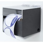 Hubert Label Dispenser For Rolls Up To 4 1 4  W - 5 1 4 l X 5 1 8 w X 5 h Black