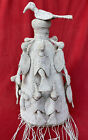 Yoruba Tribe Magnificent Creator Orisha Obatala Beaded Babalawo Crown    Nigeria