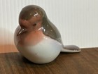 Bing   Grondahl Glazed Porcelain Baby Robin Copenhagen Denmark Small Figurine
