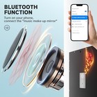  Vanity Mirror With Lights And Bluetooth Speaker  32  X 32 l X 21 7 w Gold