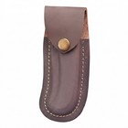 Leather Knife Sheath Belt Pouch Fits Buck 110 Folding Valentine s Gift For Him
