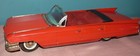 1961 Sixty-two Red Cadillac 62 Convertible Battery Operate Toy Car Sss Japan