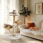 Cat Tree Tower Condo Furniture With Ball Scratch Post For Kittens Pet House Play