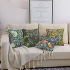 William Morris Throw Pillow Covers 18x18 Inch Set Of 4 Vintage Botanical Floral