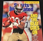 Jerry Rice Signed Sports Illustrated Magazine Autographed Bas 1990 Beat Goes 98