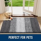 Washable Door Mat With Non Slip Absorbent Low Profile Floor Rug Entryway Runner