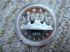 2003 Canada Proof Dollar  Coronation Silver Proof  Original Packaging With Coa